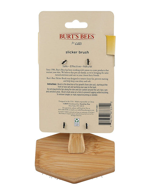 Load image into Gallery viewer, Cat Slicker Brush | Cat Brush Removes Loose Fur and Prevents Matting | Slicker Brush for Cats | Cat Brushes for Grooming to Keep a Smooth Coat | Ideal for Daily Grooming
